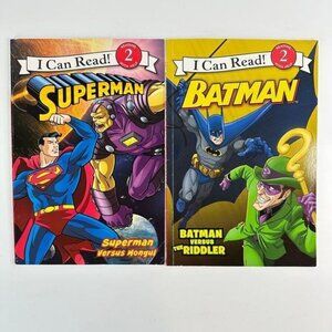 Superman and Batman Book Bundle-Lot of 2, Early Reader (Paperback)